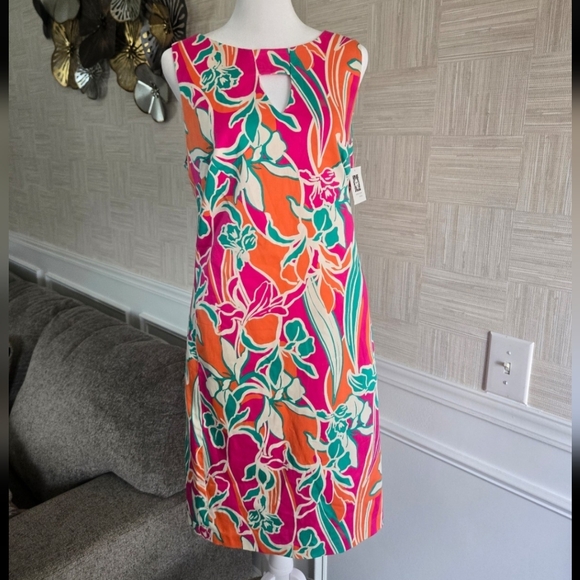 Anne Klein Dresses & Skirts - Anne Klein Pink Coral Multi Dress NWT